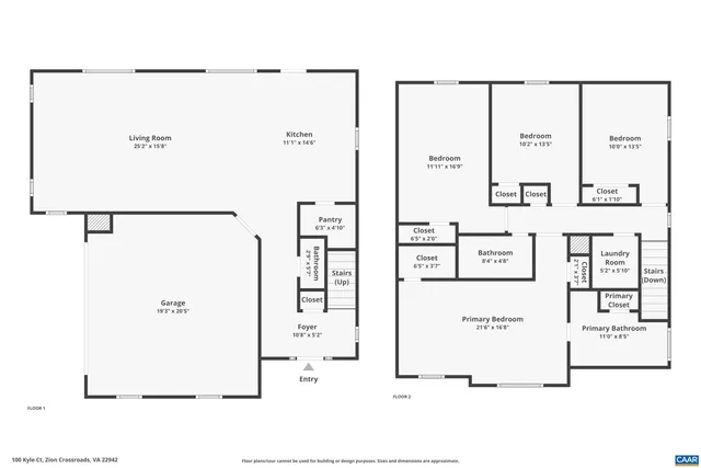 $2,395 | 100 Kyle Court, Zion Crossroads, VA 22942