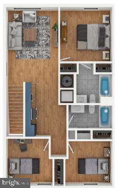 4907 Hamilton Avenue, Unit B Baltimore, MD 21206 - Photo 15 of 15 Floor Plan - 4907-B