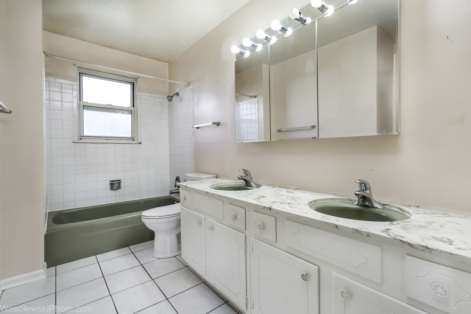 1822 West Catalpa Lane Mount Prospect, IL 60056 - Photo 16 of 24 a bathroom with a sink a toilet and bathtub