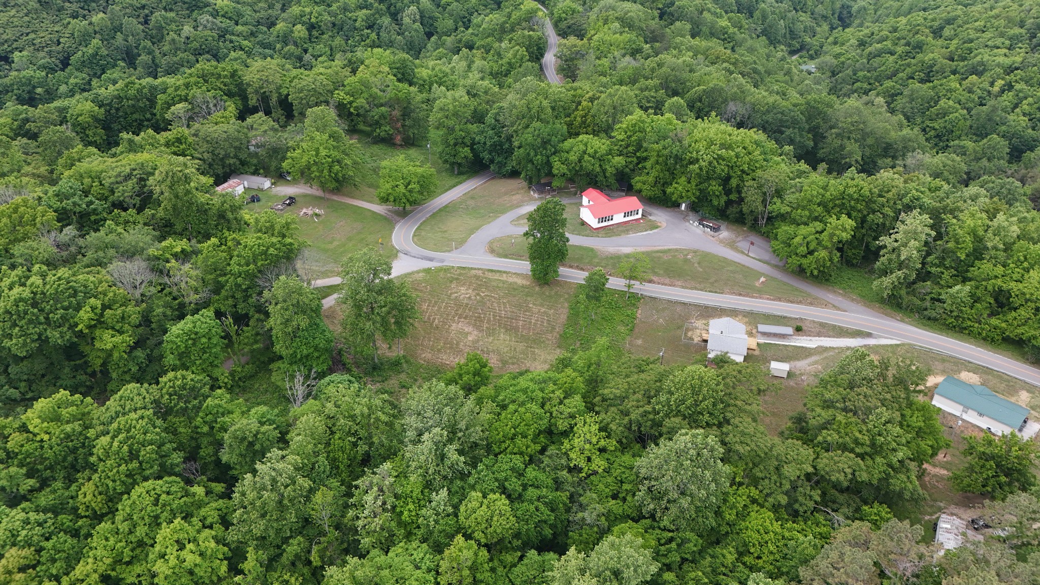 1825 Free Hill Road Celina, TN 38551 - Photo 40 of 49 an aerial view of a house