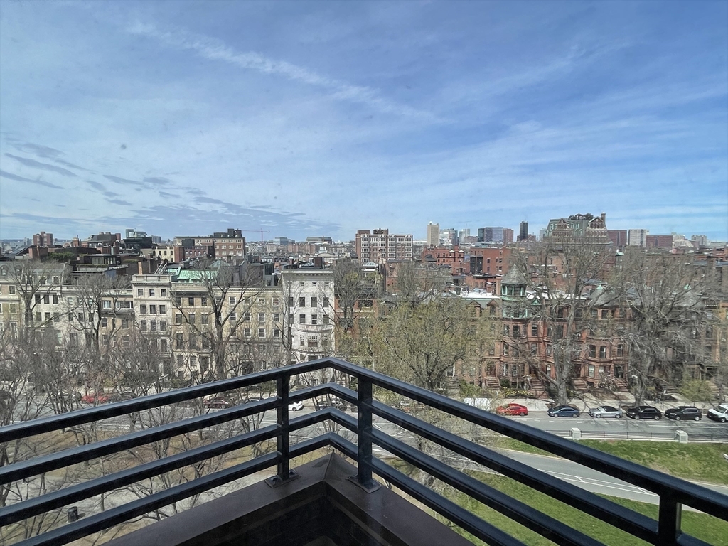 390 Commonwealth Avenue, Unit 809 Boston, MA 02215 - Photo 5 of 11 a view of city from a balcony