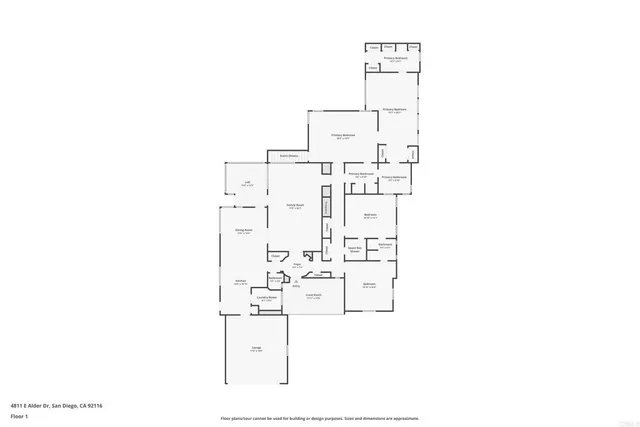 $2,495,000 | 4811 East Alder Drive, San Diego, CA 92116