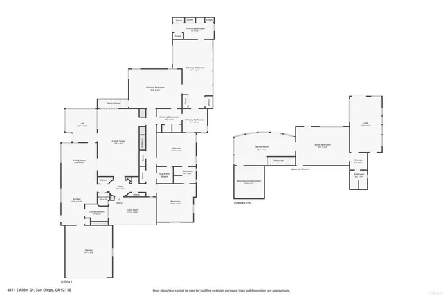 $2,495,000 | 4811 East Alder Drive, San Diego, CA 92116