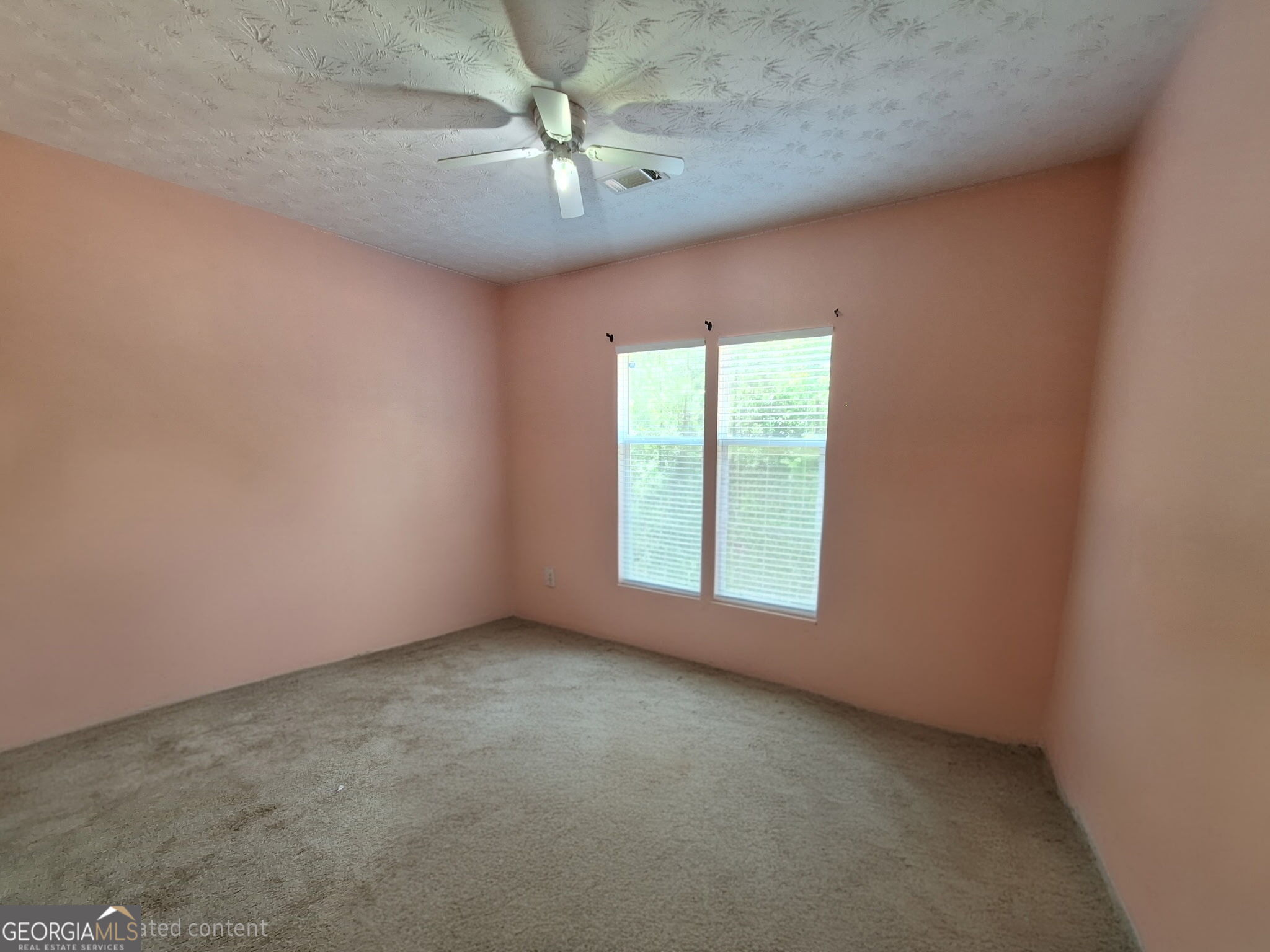 806 Springfield Drive Lafayette, AL 36862 - Photo 17 of 19 an empty room with a chandelier fan and windows
