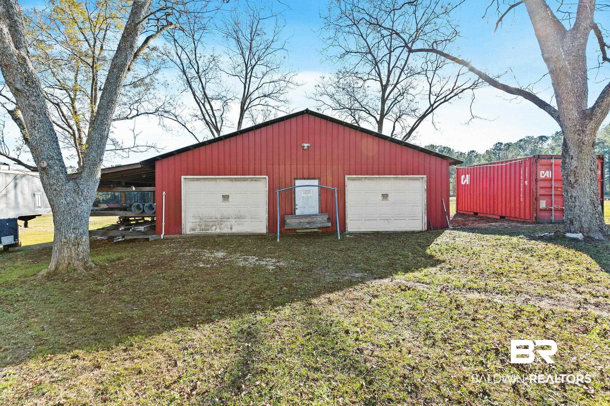 21267 Loop Road Andalusia, AL 36421 - Photo 60 of 72 Garage featuring a detached garage