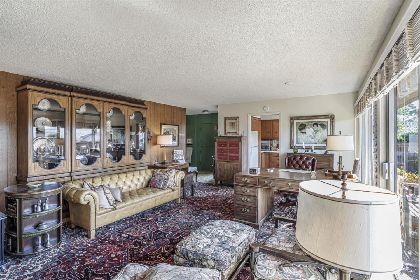 74 Del Mesa Carmel Carmel, CA 93923 - Photo 5 of 20 a living room with furniture and a large window