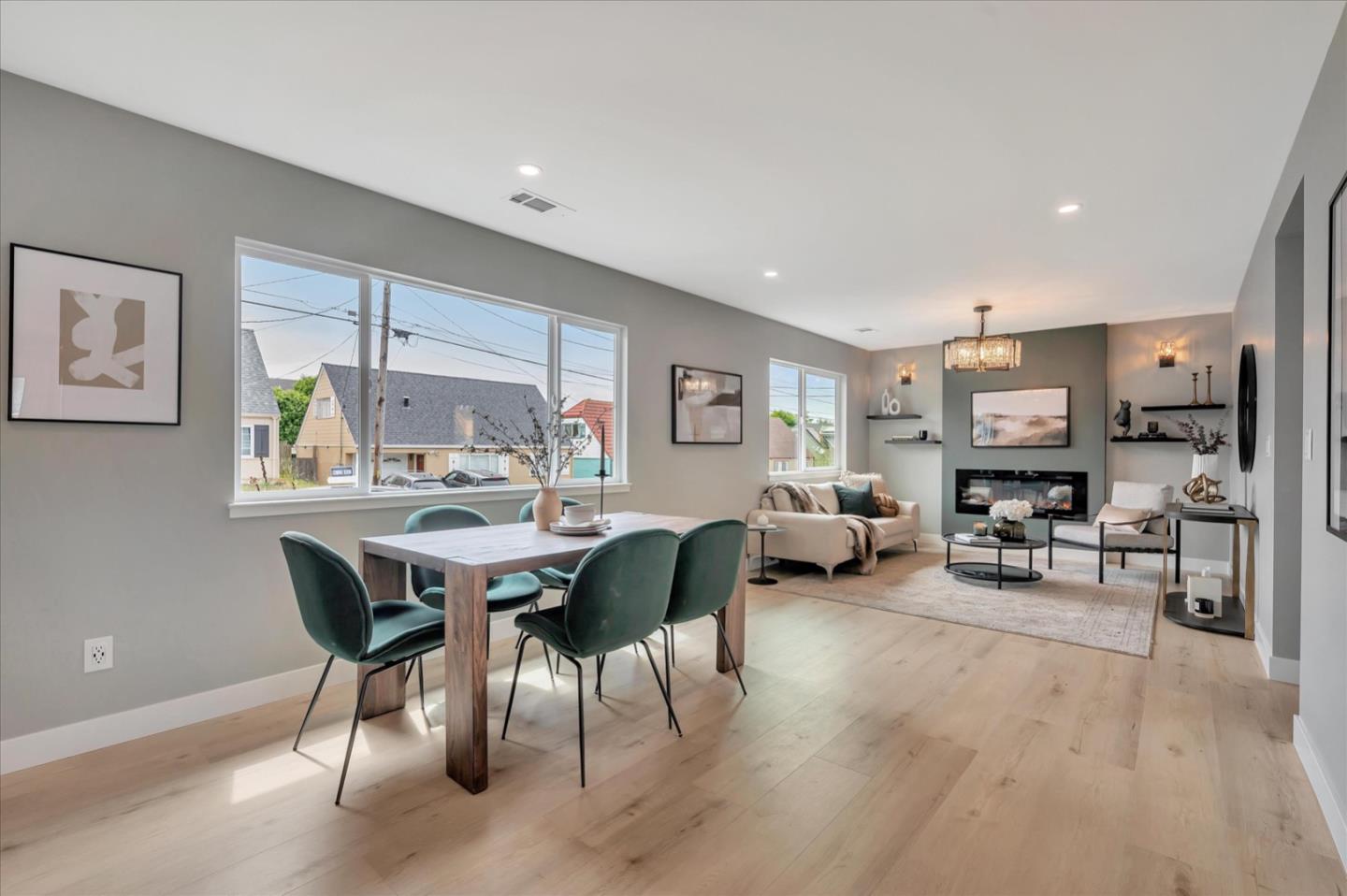 467 Glasgow Drive Pacifica, CA 94044 - Photo 17 of 47 a view of a dining room with furniture and a livingroom