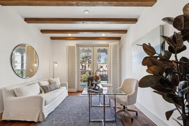 a car parked in garage