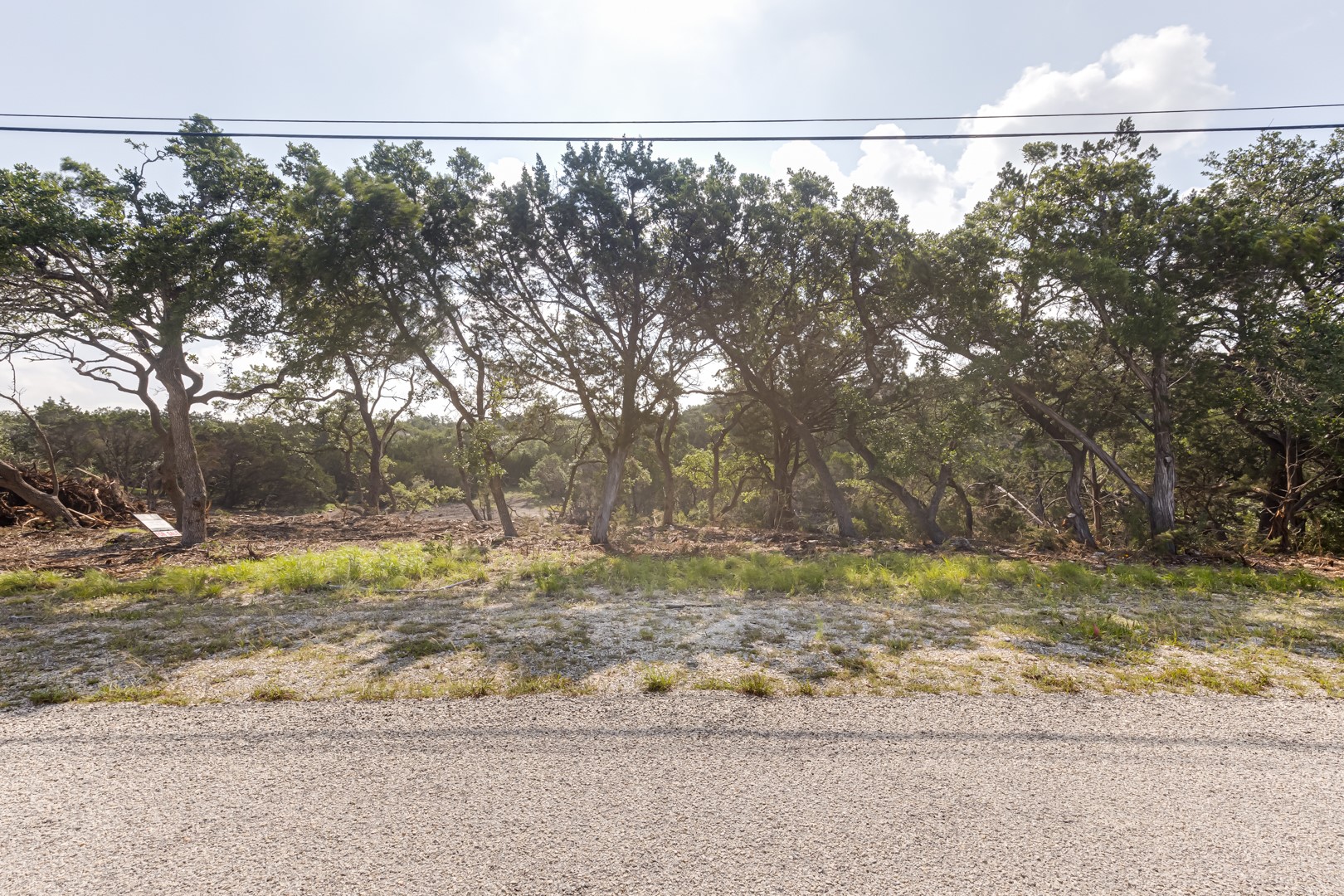 1252 Parton Road Canyon Lake, TX 78133 - Photo 3 of 11 a view of a yard with trees