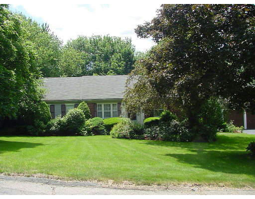 14 Crestview Road Belmont, MA 02478 - Photo 1 of 1 a view of a garden with plants and large trees