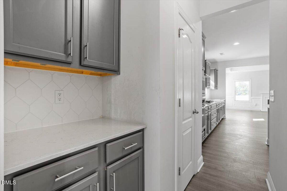 114 Stephens Timberline View Clayton, NC 27520 - Photo 28 of 43 a view of a hallway with wooden floor