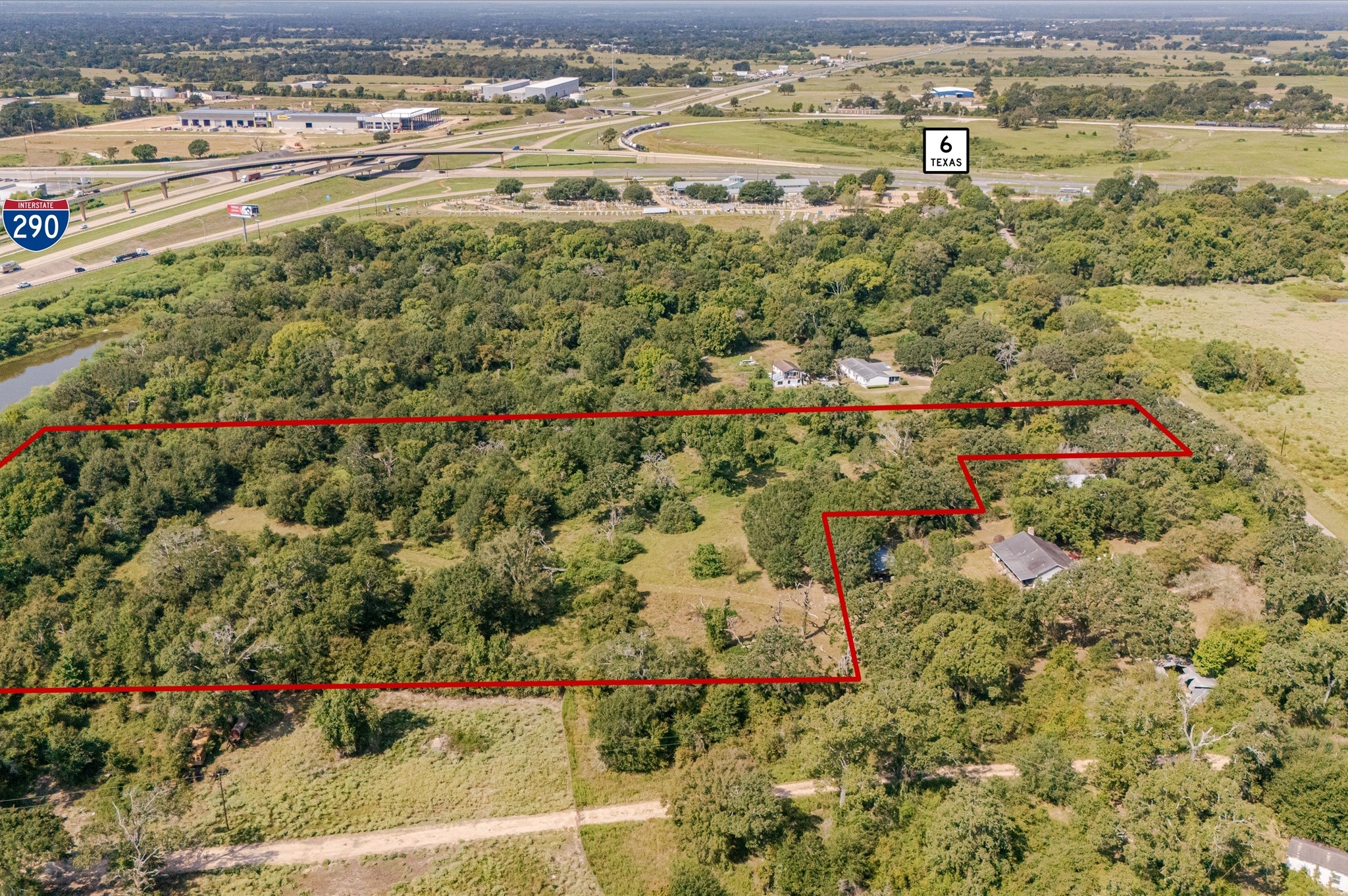 42109 Blumberg Road Hempstead, TX 77445 - Photo 6 of 6 view of a city with an ocean view