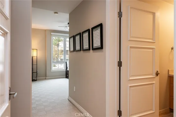 a view of livingroom with hardwood floor