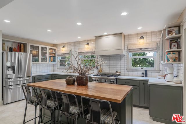 a view of a hallway with entryway