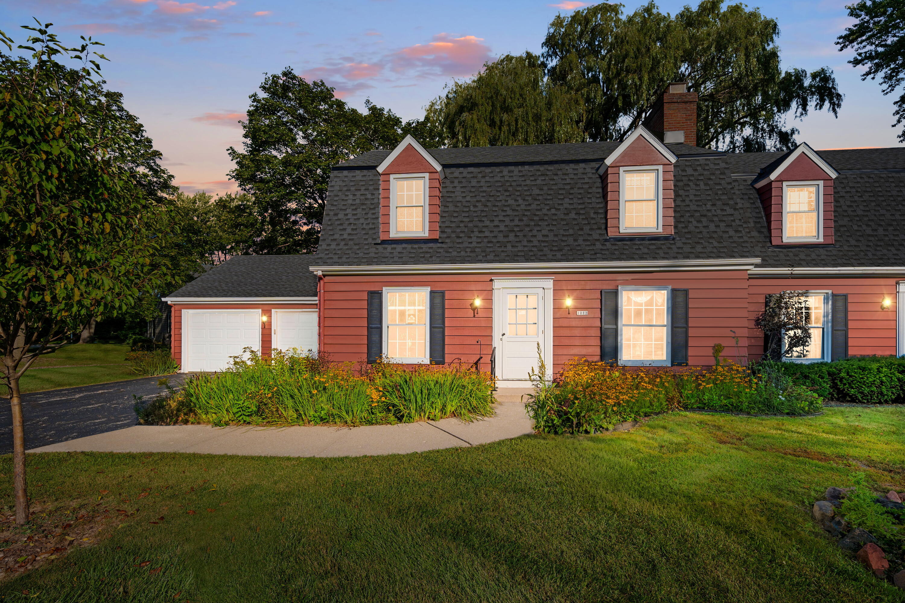 Convenient location and beautiful wild flowers.