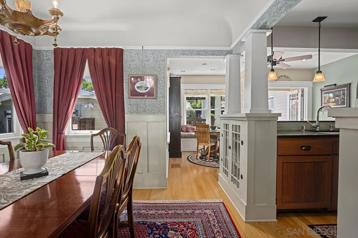 3636 Herbert Street San Diego, CA 92103 - Photo 19 of 55 a dining room with furniture and window