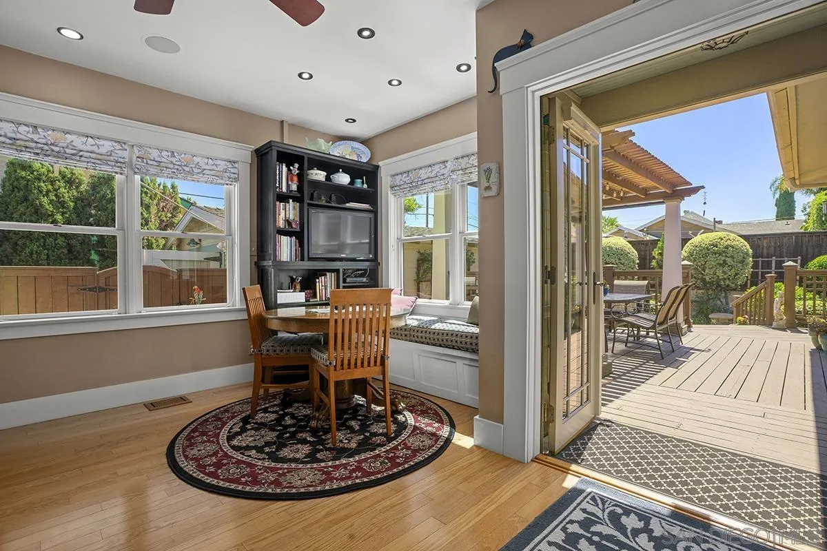 3636 Herbert Street San Diego, CA 92103 - Photo 28 of 55 a living room with furniture and a floor to ceiling window