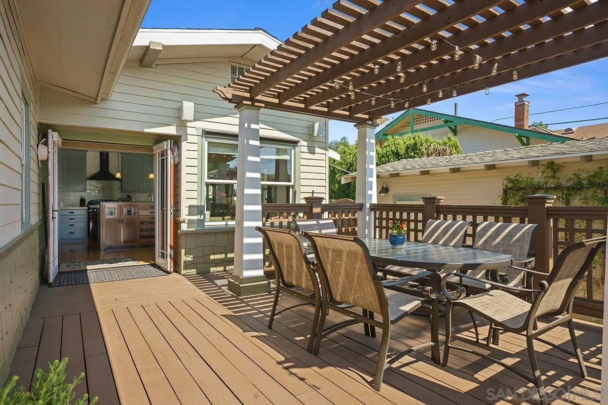3636 Herbert Street San Diego, CA 92103 - Photo 42 of 55 a dining space with a table and chairs