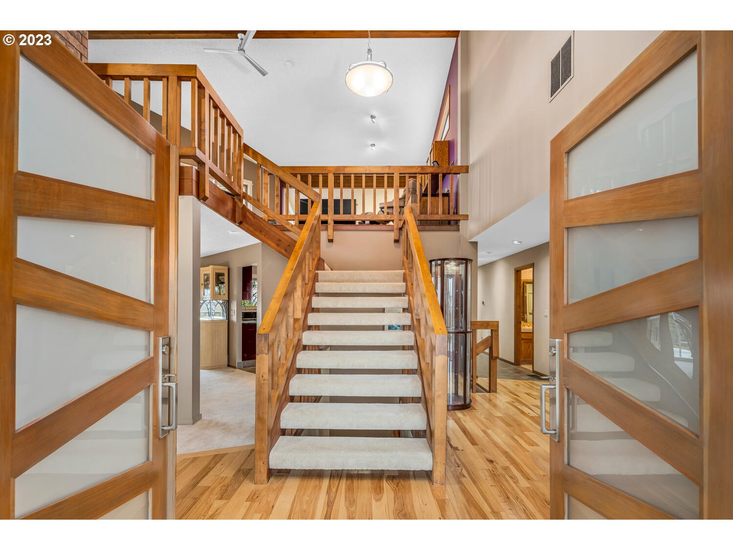 822 Southeast Morgan Road Vancouver, WA 98664 - Photo 3 of 32 a view of entryway and hall with wooden floor