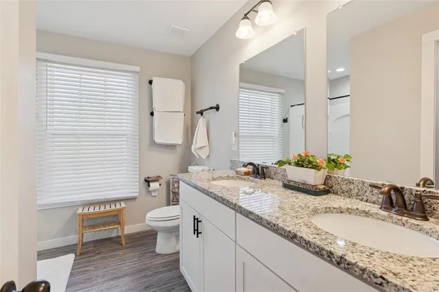 a view of a small space