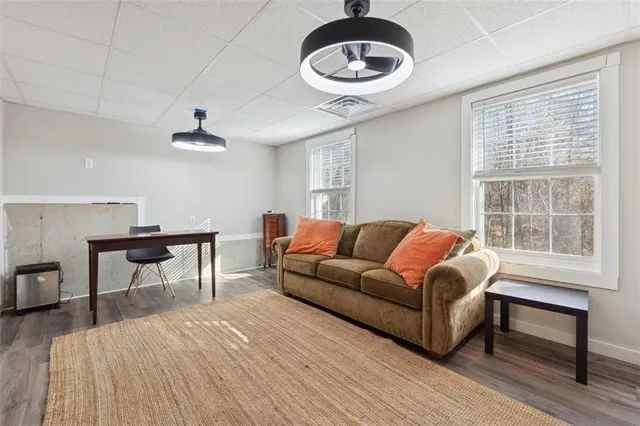 a view of outdoor space and deck