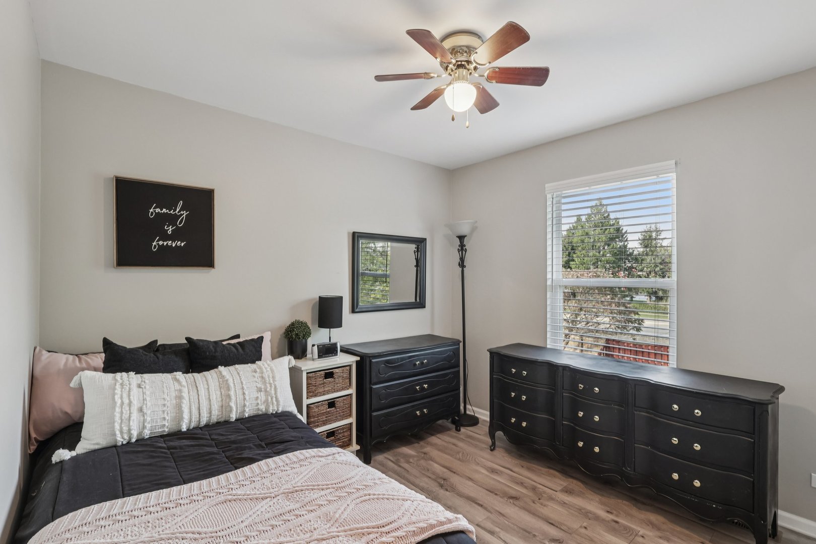 11680 Cape Cod Lane Huntley, IL 60142 - Photo 25 of 47 a bedroom with a bed and a window