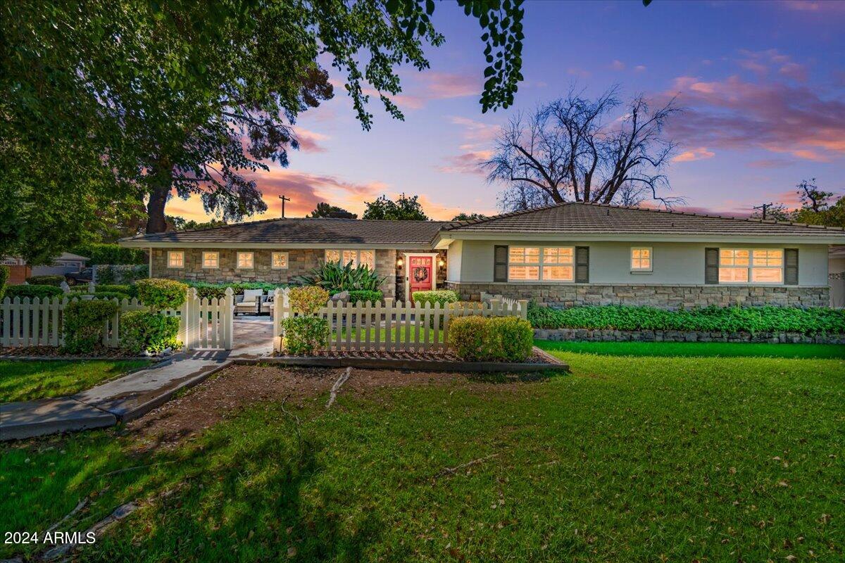 01-Front of home twilight