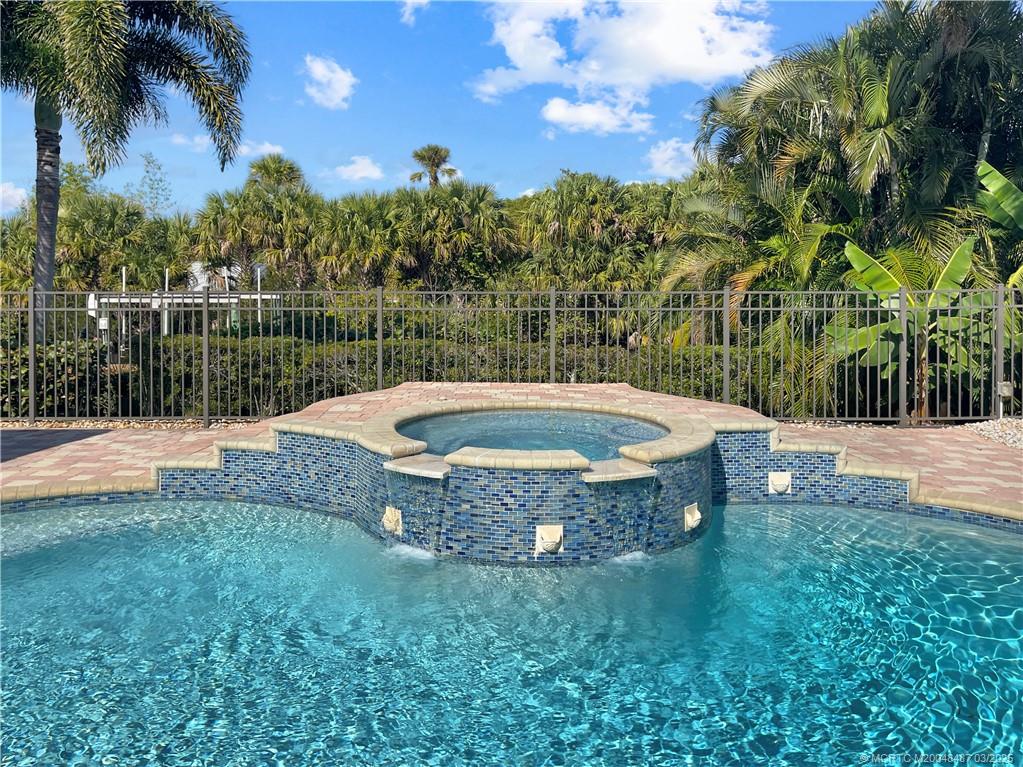 443 Southwest Lost River Road Stuart, FL 34997 - Photo 5 of 34 Pool & heated spa