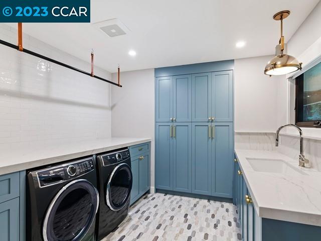 9 Redwood Circle Lafayette, CA 94549 - Photo 26 of 36 a view of a storage & utility room with a sink