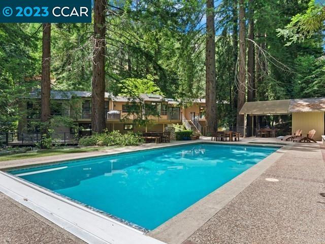 9 Redwood Circle Lafayette, CA 94549 - Photo 28 of 36 a front view of a house with garden