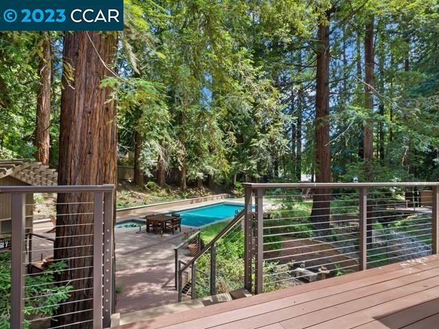 9 Redwood Circle Lafayette, CA 94549 - Photo 31 of 36 a view of outdoor space and deck