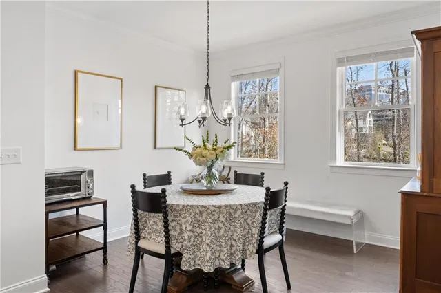 a view of a hallway with staircase