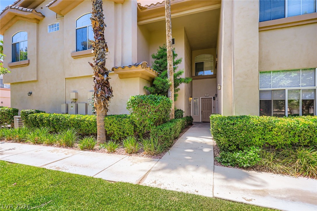 2050 West Warm Springs Road, Unit 3624 Henderson, NV 89014 - Photo 3 of 40 Entrance to property featuring stucco siding