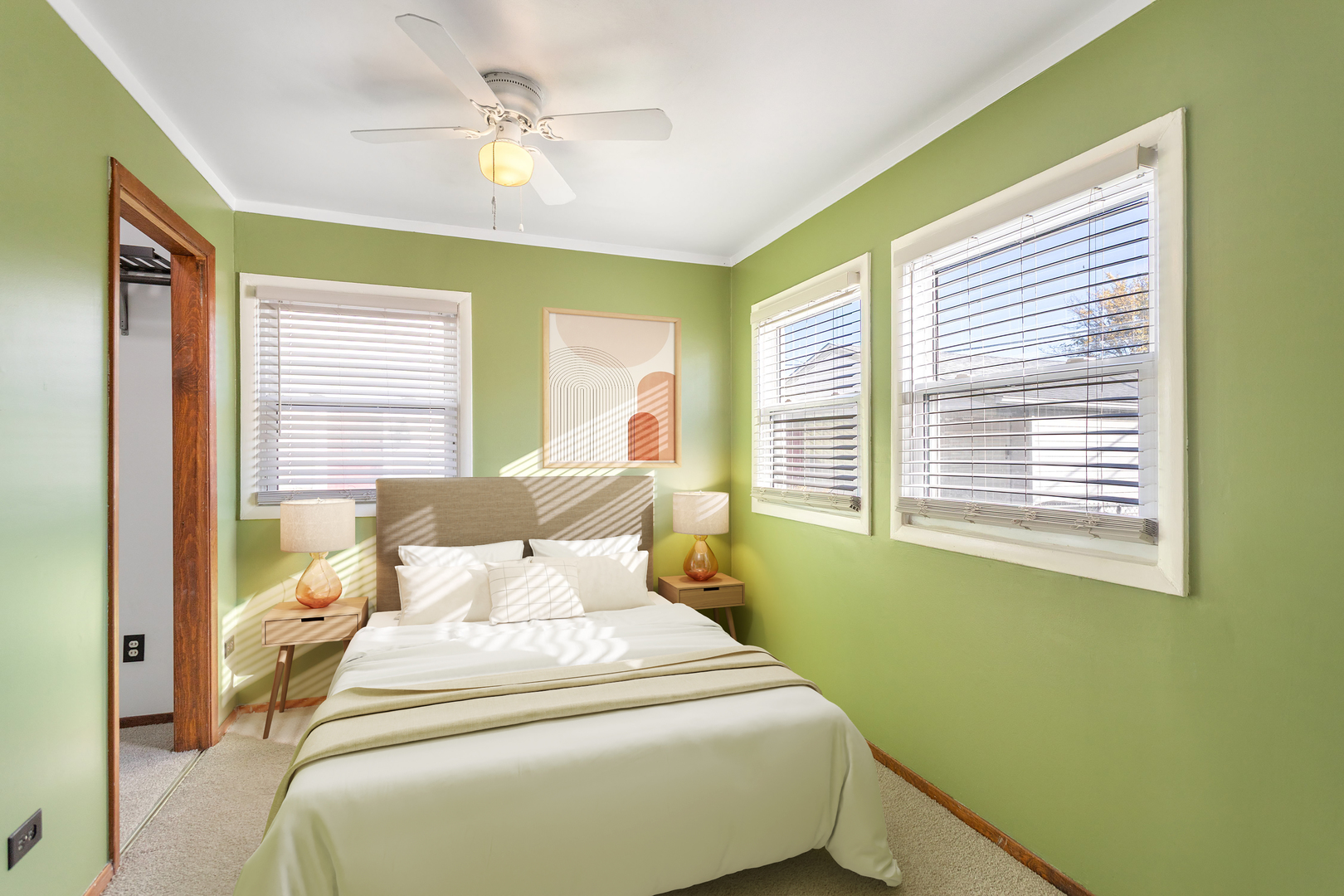 8635 44th Place Lyons, IL 60534 - Photo 10 of 15 a bedroom with a bed and a window