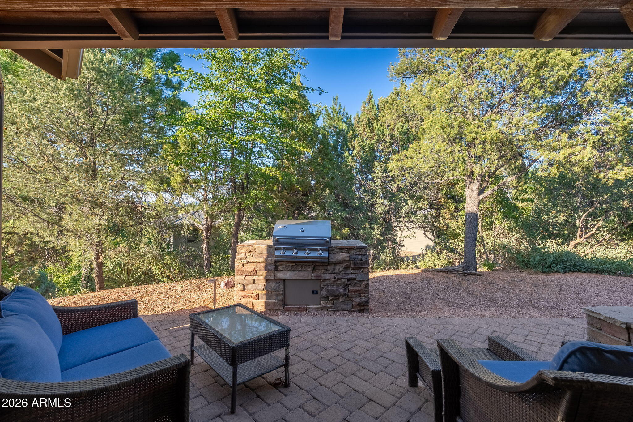 2208 East Filaree Circle Payson, AZ 85541 - Photo 36 of 60 a view of a two chairs in the back yard