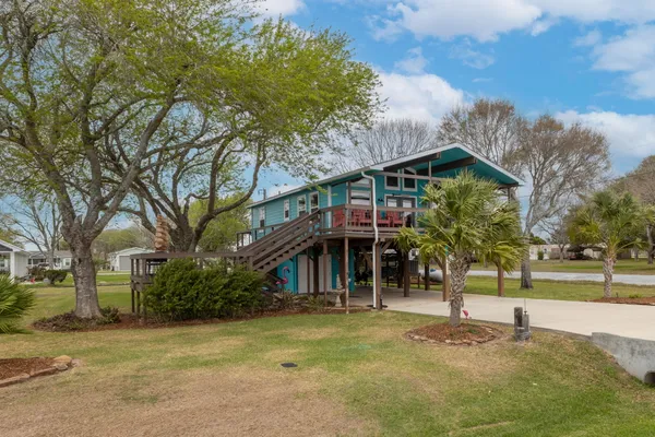 a view of swimming pool and outdoor space