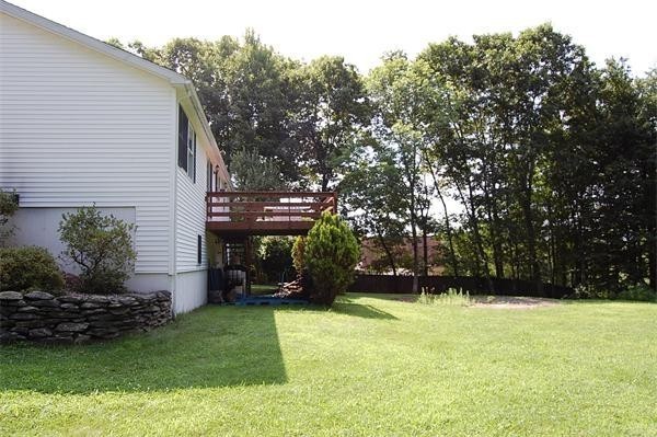 102 Clapp Road Hardwick, MA 01037 - Photo 10 of 11 a view of a backyard with a garden
