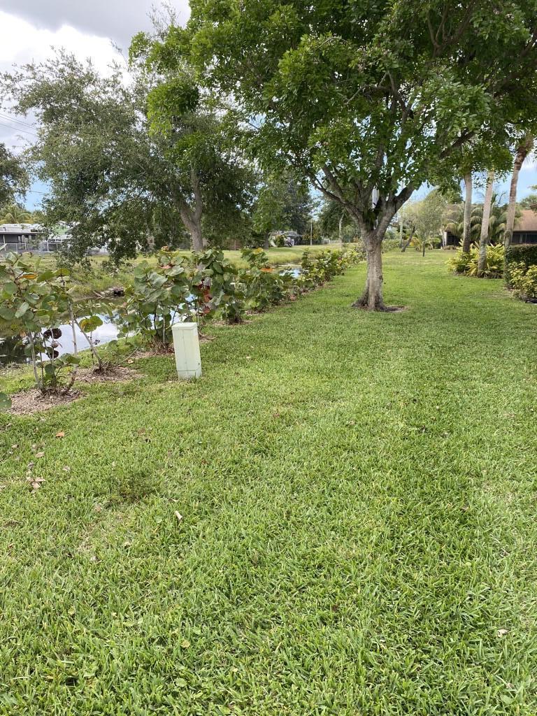 3584 Wash Road, Unit A Lake Worth, FL 33467 - Photo 28 of 31 land in back of villa NO NEIGHBORS