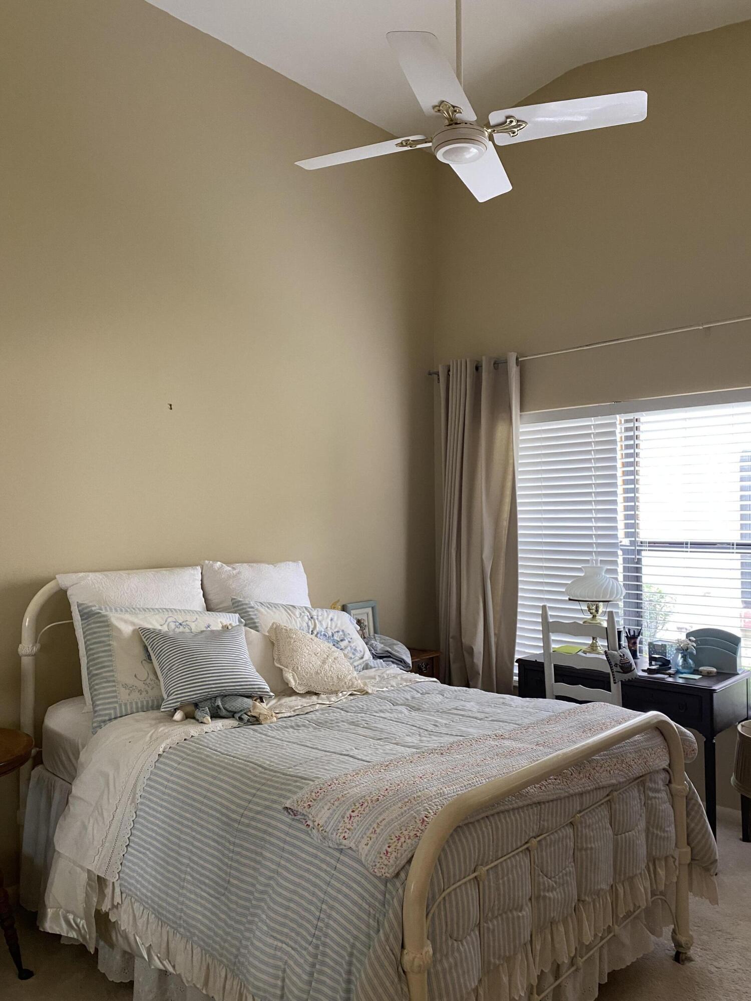 3584 Wash Road, Unit A Lake Worth, FL 33467 - Photo 9 of 31 2nd/guest bedroom with fan