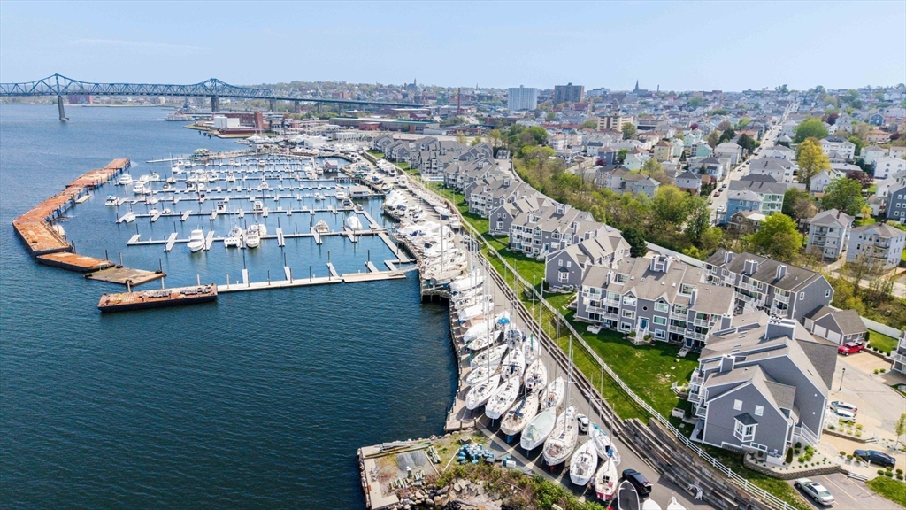 700 Shore Drive, Unit 509 Fall River, MA 02721 - Photo 2 of 25 an aerial view of a house with a ocean view