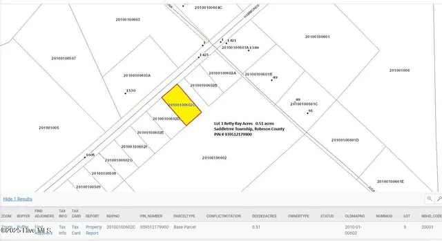 $36,000 | Lot 3 Hammonds Road, Lumberton, NC 28360
