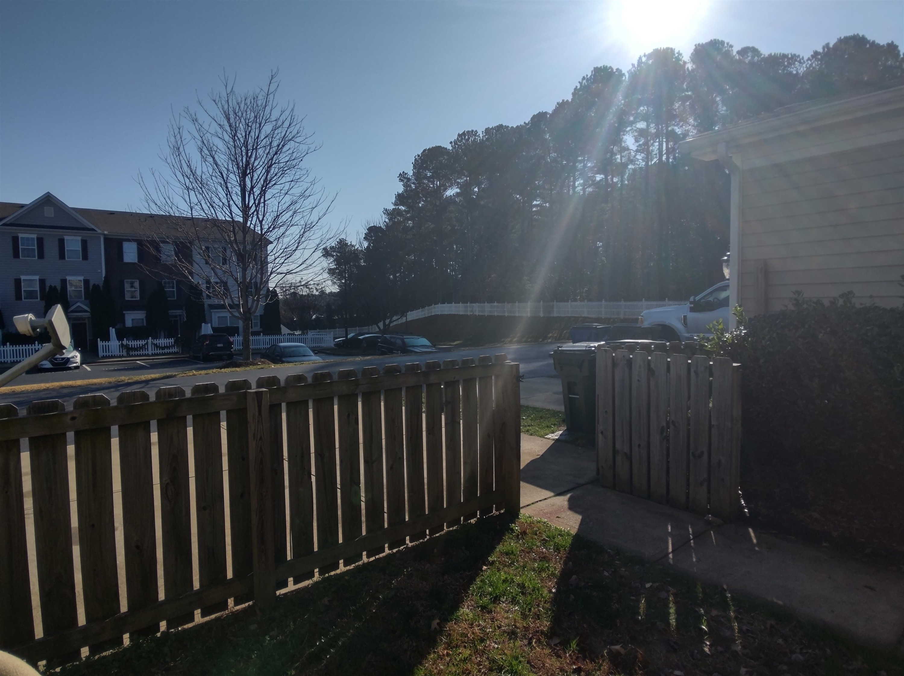 1125 Ileagnes Road Raleigh, NC 27603 - Photo 6 of 27 View from Fenced Yard