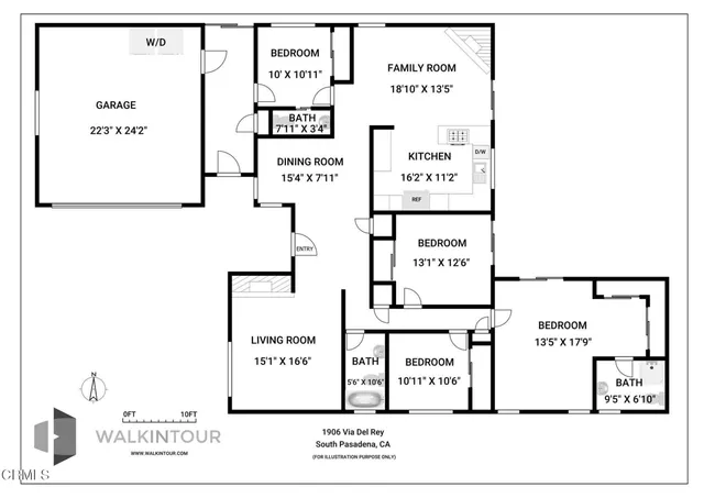 $1,980,000 | 1906 VÃa Del Rey, South Pasadena, CA 91030