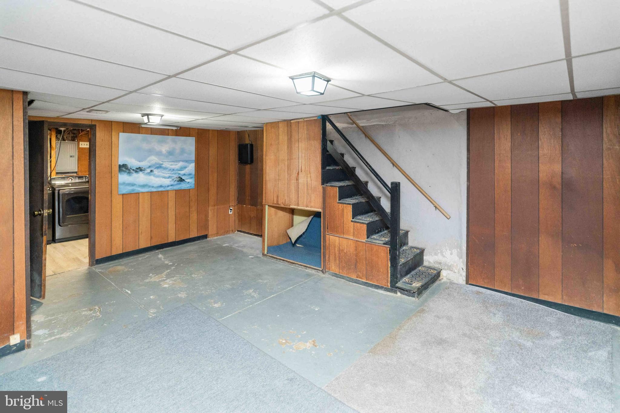 1130 Fanshawe Street Philadelphia, PA 19111 - Photo 20 of 32 a view of an empty room with stairs and furniture