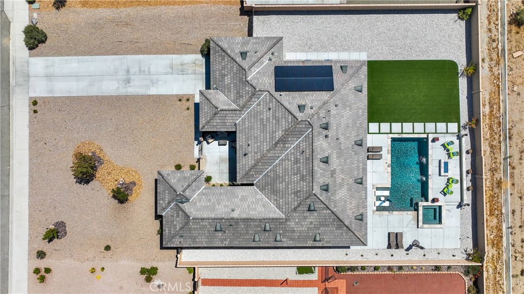 17066 Ta-Ki-Pi Road Apple Valley, CA 92307 - Photo 40 of 47 RV parking behind gate, long driveway, house set well back from the street. Gated community.