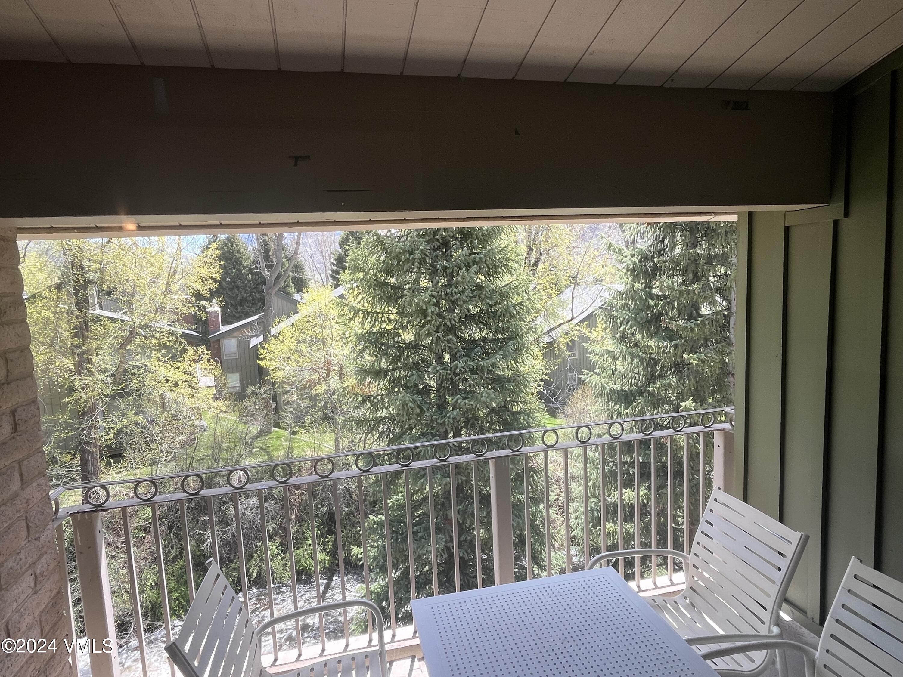1020 Vail View Drive, Unit 340833 Vail, CO 81657 - Photo 5 of 25 a view of balcony with furniture