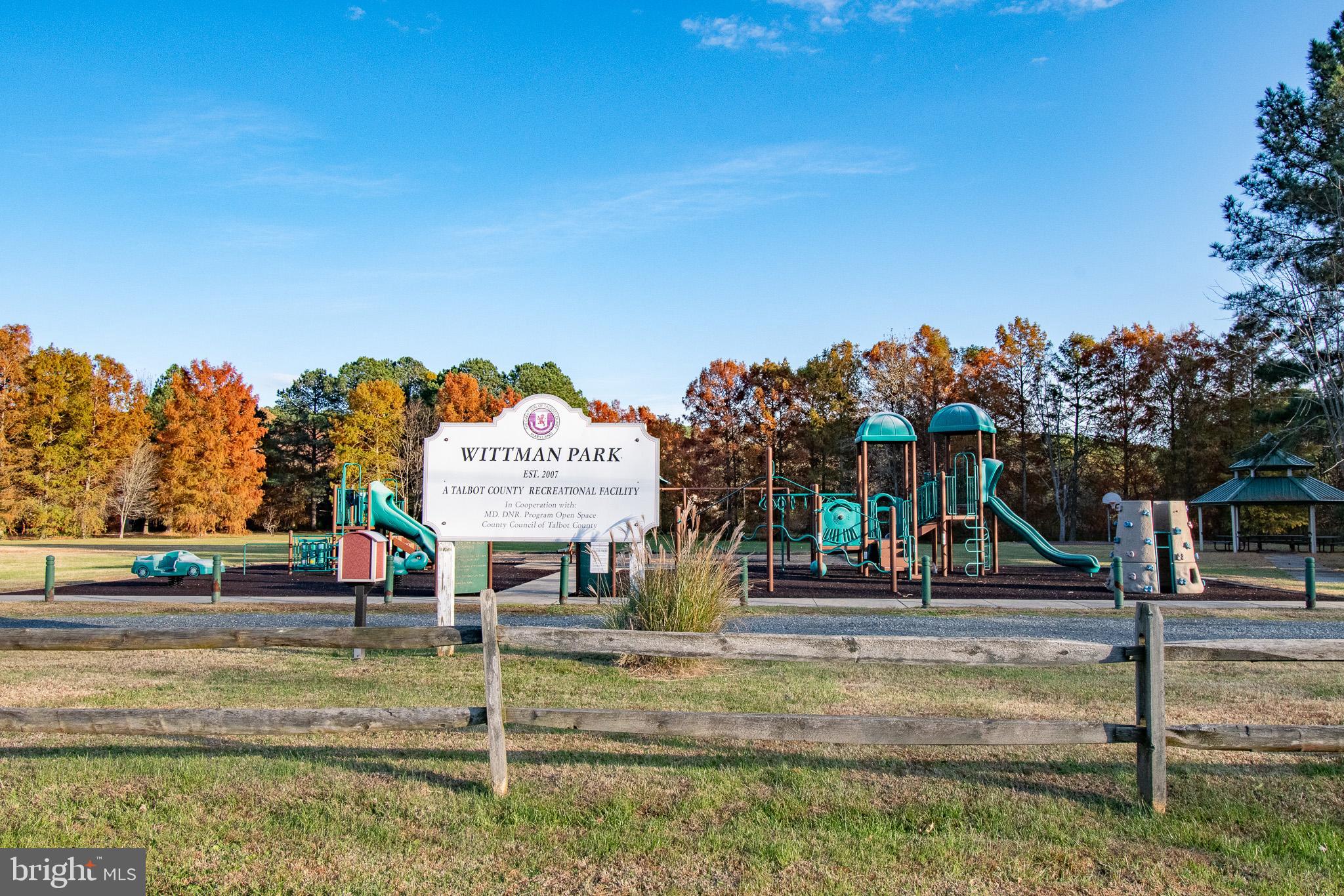 8805 Cummings Road Wittman, MD 21676 - Photo 35 of 39 a view of a park with swings