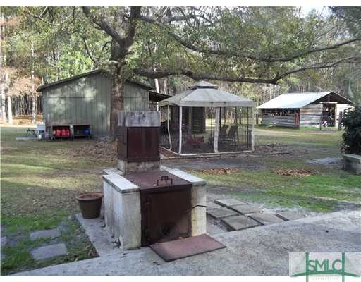 950 Old Olive Branch Road Ellabell, GA 31308 - Photo 20 of 25 Other. Outdoor bbq