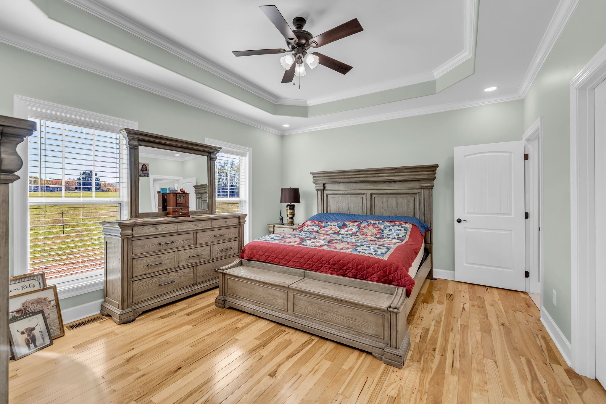 1645 Oak Grove Road Decherd, TN 37324 - Photo 14 of 46 a bedroom with a bed and a dresser