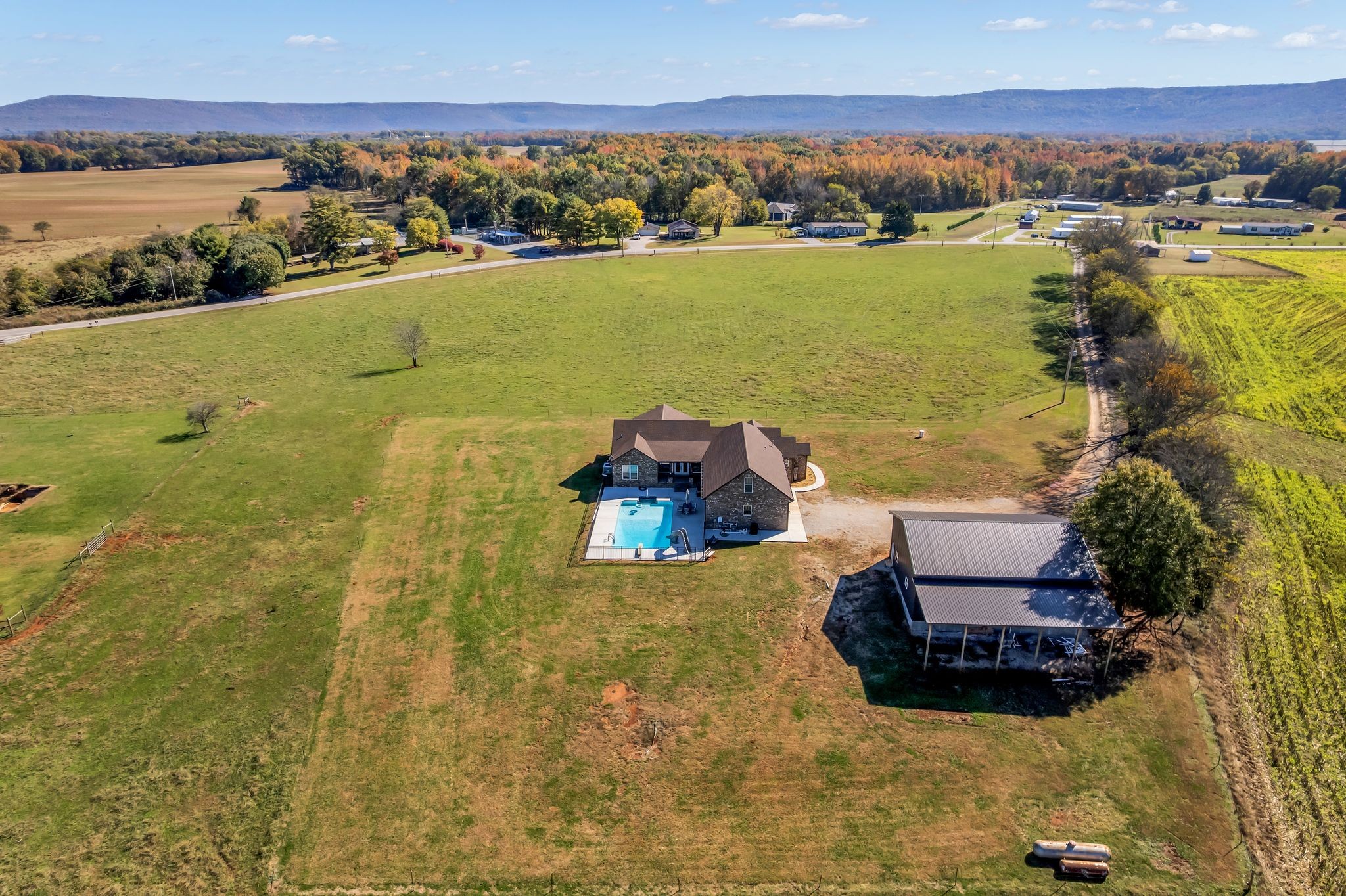 1645 Oak Grove Road Decherd, TN 37324 - Photo 39 of 46 a view of a city and an ocean view